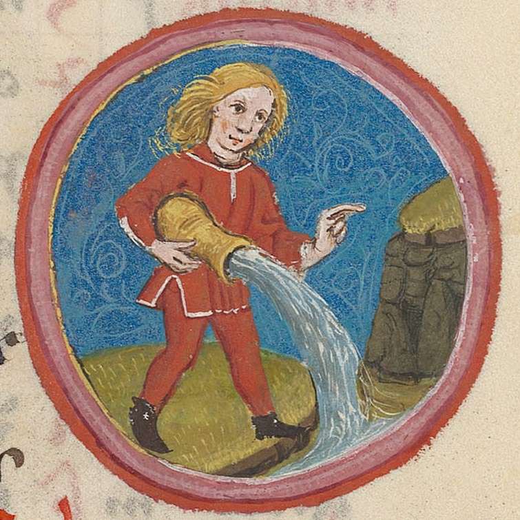 Aquarius.15th century
