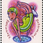 Scorpio Zodiac Stamp